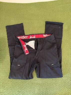 Wrangler Black Cargo Pants